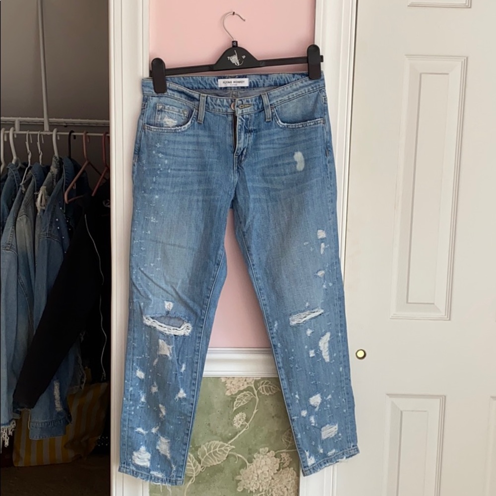 Flying Monkey ripped jean